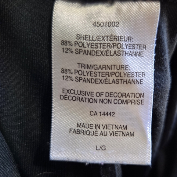 Mondetta Womam's Black Leggings Size L - Picture 5 of 5